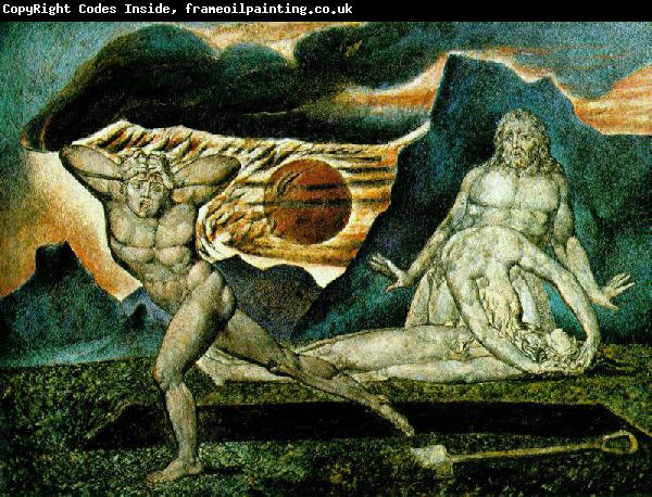William Blake The Body of Abel Found by Adam and Eve